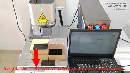 Apple Phone ガラス プラスチック セラミック マーキング用 UV レーザー ロゴ彫刻機